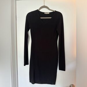 T by Alexander Wang black body con dress
